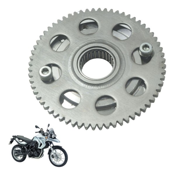 Placa Partida Bmw F 650 Gs 09-12 Original
