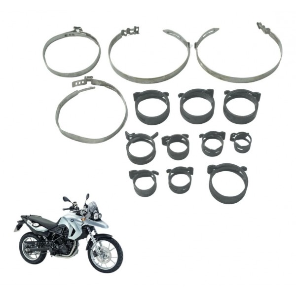Kit Abraçadeiras Diversas Bmw F 650 Gs 09-12 Original