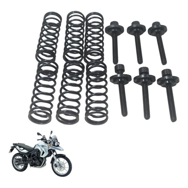 Jogo Parafuso Mola Embreagem Bmw F 650 Gs 09-12 Original