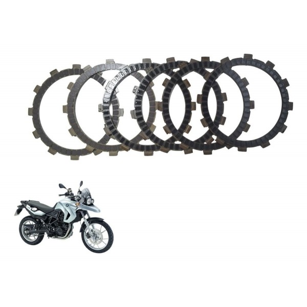 Jogo Disco Embreagem Bmw F 650 Gs 09-12 Original