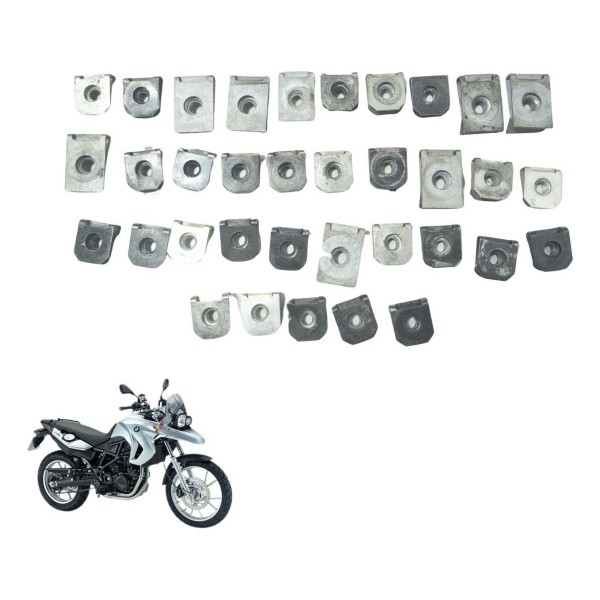 Kit Presilhas Carenagem Bmw F 650 Gs 09-12 Original