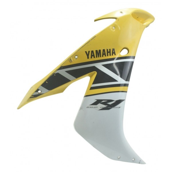 Carenagem Lateral Dir C/detal Yamaha Yzf R1 04-06 Original Amarelo