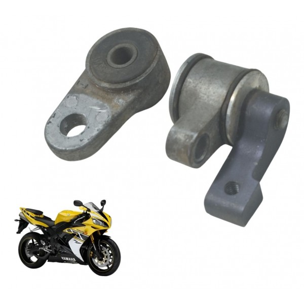 Par Suporte Escapamento Yamaha Yzf R1 04-06 Original