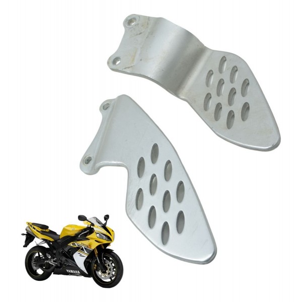 Par Protetor Pedaleira Yamaha Yzf R1 04-06 Original