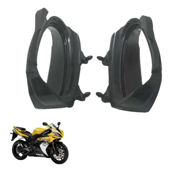 Par Borracha Duto Ar Yamaha Yzf R1 04-06 Original