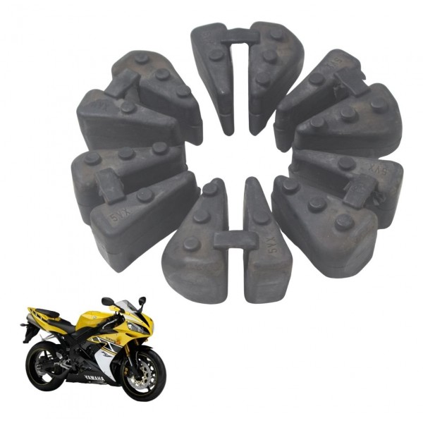 Coxim Cubo Coroa Yamaha Yzf R1 04-06 Original