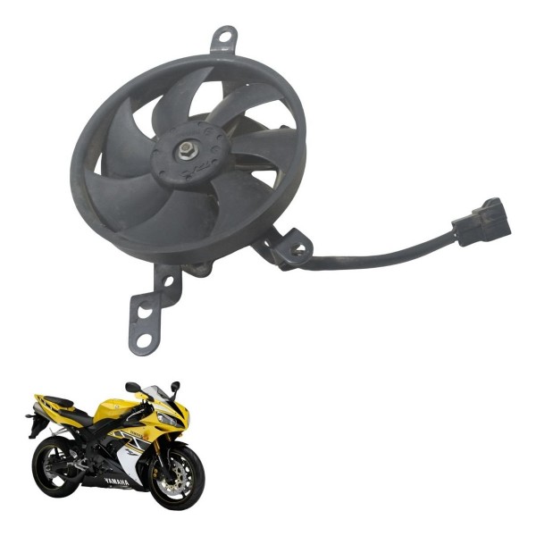 Ventoinha Radiador Esquerdo Yamaha Yzf R1 04-06 Original