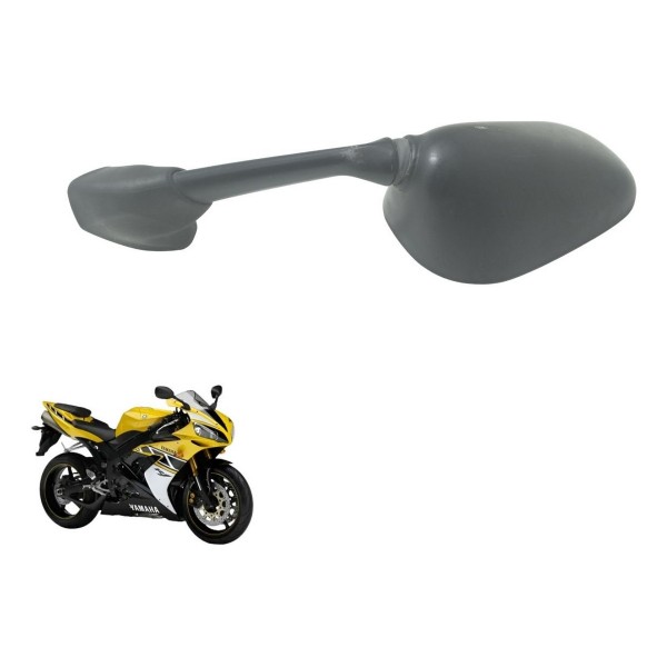Espelho Retrovisor Dir C/ Detalhes Yamaha Yzf R1 04-06 Orig