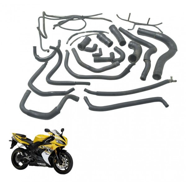 Kit Mangueiras Yamaha Yzf R1 04-06 Original