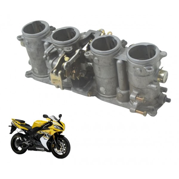 Carcaça Corpo Injeção Yamaha Yzf R1 04-06 Original