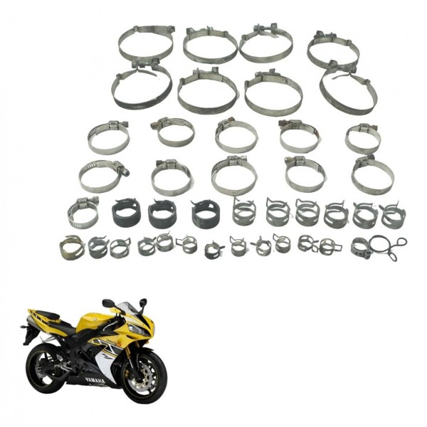 Kit Abraçadeiras Diversas Yamaha Yzf R1 04-06 Original