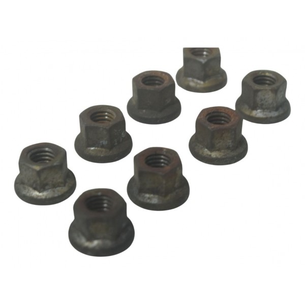 Jogo Porca Escape Yamaha Yzf R1 04-06 Original