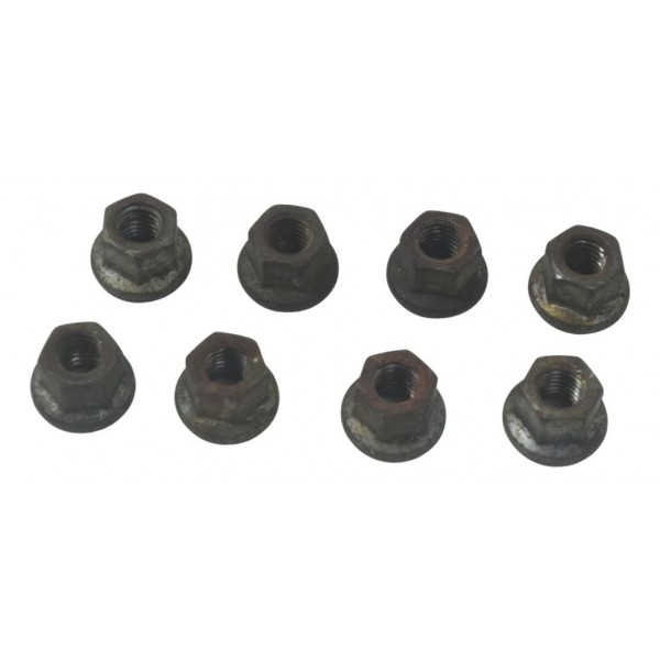 Jogo Porca Escape Yamaha Yzf R1 04-06 Original