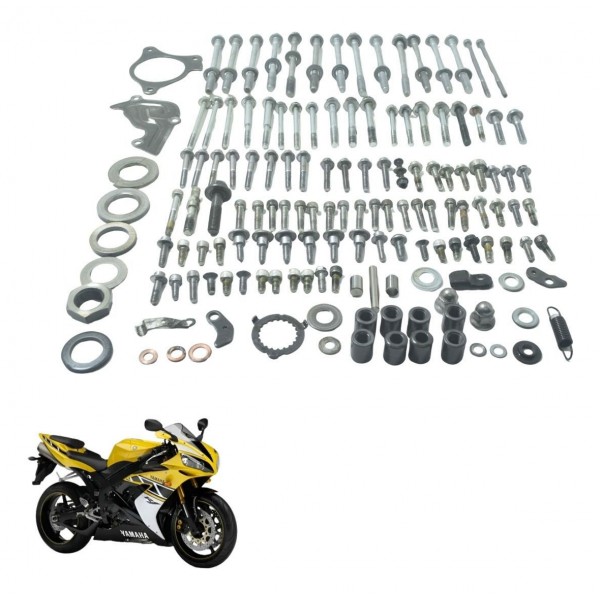 Kit Parafusos Motor Yamaha Yzf R1 04-06 Original
