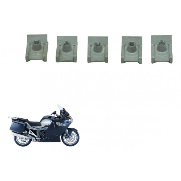 Kit C/5 Presilhas Suporte Proteção Farol Bmw K 1300 Gt 09-10