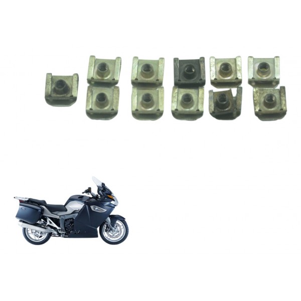 Kit C/ 11 Presilhas Carenagem Bmw K 1300 Gt 09-10 Original