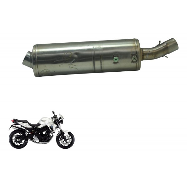 Ponteira Escape C/ Detalhes Bmw F 800 R 10-14 Original