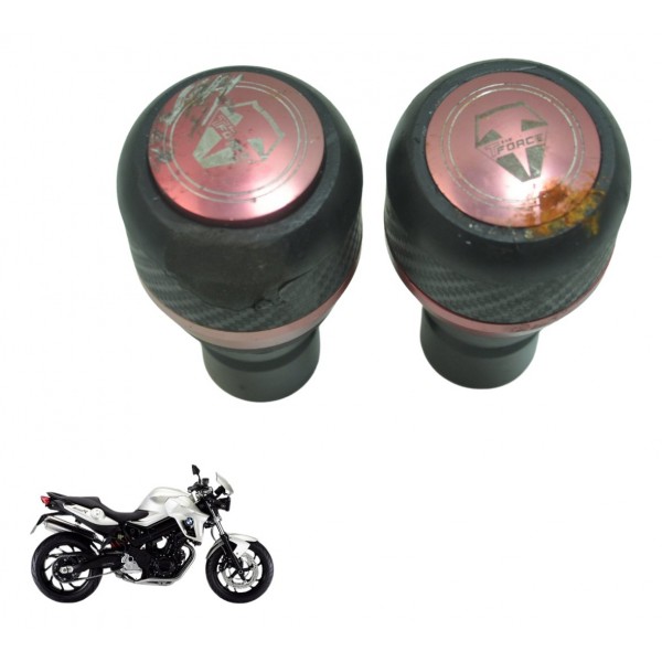 Par Slider C/ Detalhes T-force Bmw F 800 R 10-14
