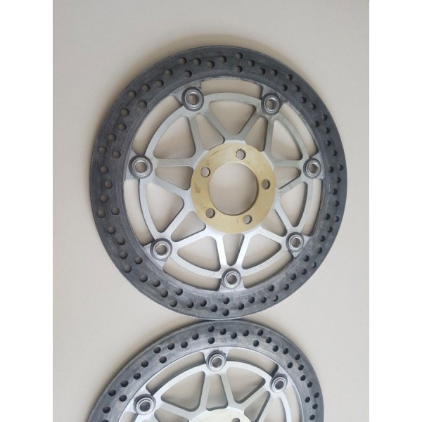 Par Disco Freio Dianteiro Kawasaki Zx 12r 00a06 Original