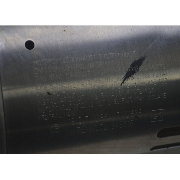 Ponteira Escape Bmw R 1200 Gs 08-12 Original