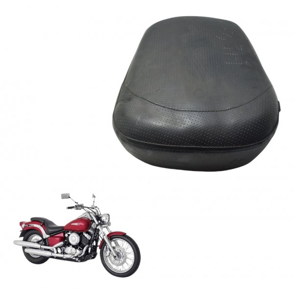 Banco Traseiro C/avaria Yamaha Drag Star Xvs 650 96-08 Preto