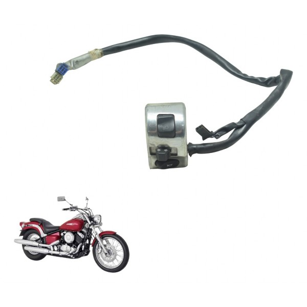 Chave Punho Luz Yamaha Drag Star Xvs 650 96-08 Original