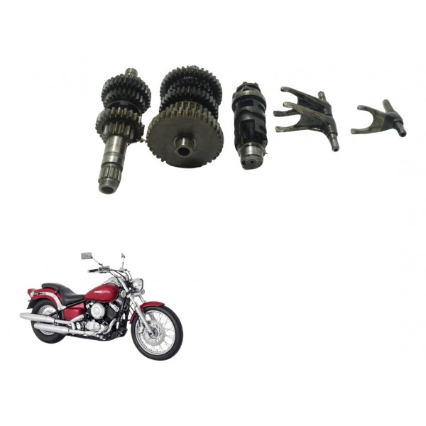 Caixa Marcha Câmbio Yamaha Drag Star Xvs 650 96-08 Original