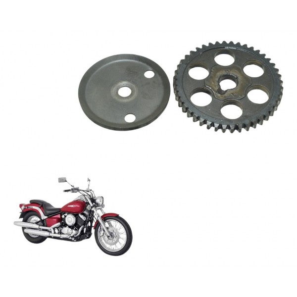 Engrenagem Cabeçote Tras Yamaha Drag Star Xvs 650 96-08 Orig