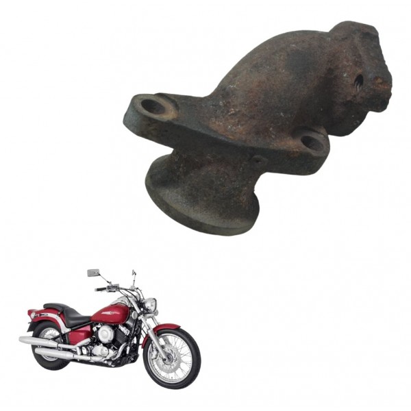 Flange Escape Yamaha Drag Star Xvs 650 96-08 Original