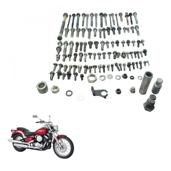 Kit Parafusos Diversos Yamaha Drag Star Xvs 650 96-08 Origin