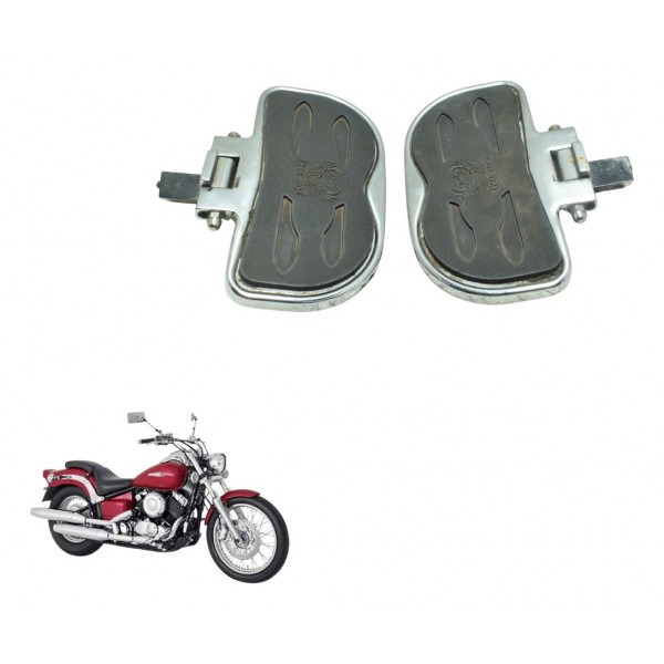 Par Plataforma Tras Free Zone Yamaha Drag Star Xvs 650 96-08