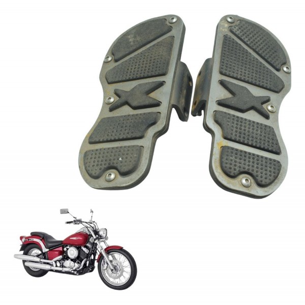 Par Plataforma Traseira Yamaha Drag Star Xvs 650 96-08