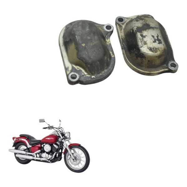 Par Tampa Acabamento Cabeçote Yamaha Drag Star Xvs 650 96-08