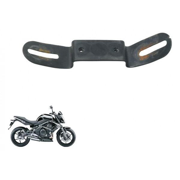 Suporte Placa C/ Avaria Kawasaki Er 6n 10-12 Original