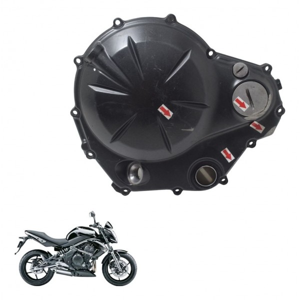 Tampa Motor Embreagem C/ Detalhes Kawasaki Er 6n 10-12 Orig