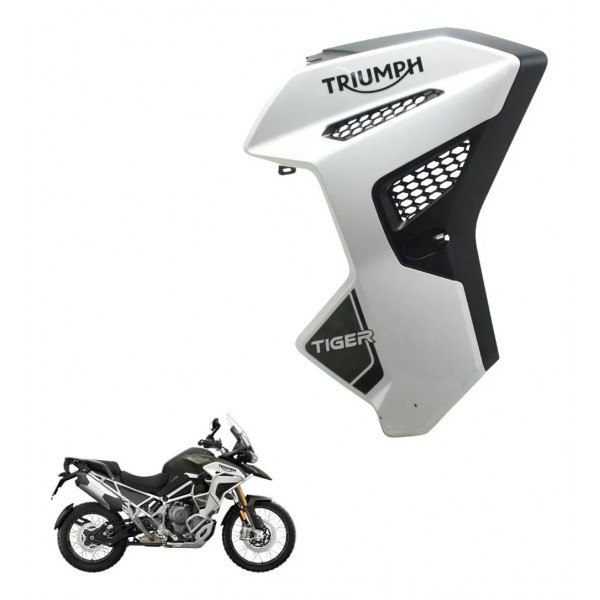 Carenagem Lateral Direito Triumph Tiger 1200 Rally Ex 22-26 Branco