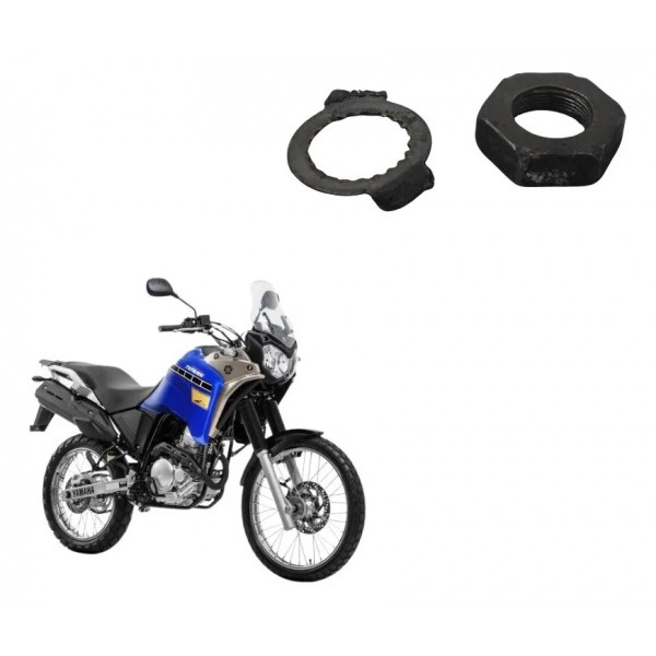 Porca Pinhão Yamaha Xtz 250 Tenere 16-19 Origina