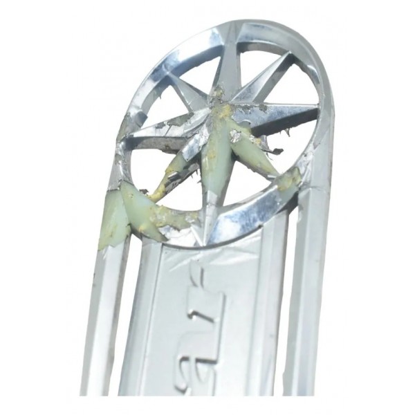 Emblema Tanque Dir C/detalhes Yamaha Drag Star Xvs 650 96-08 Prateado