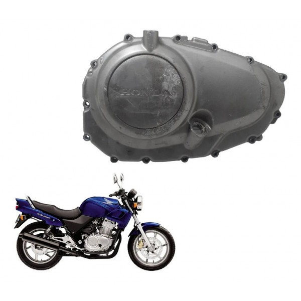 Tampa Motor Embreagem C/detalhes Honda Cb 500 Cb500 98-05 Or