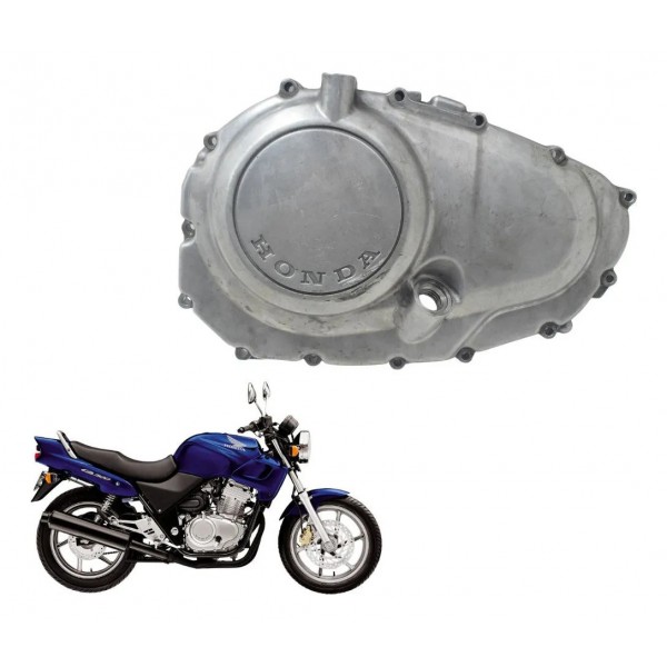 Tampa Motor Embreagem C/detalhes Honda Cb 500 Cb500 98-05 Or