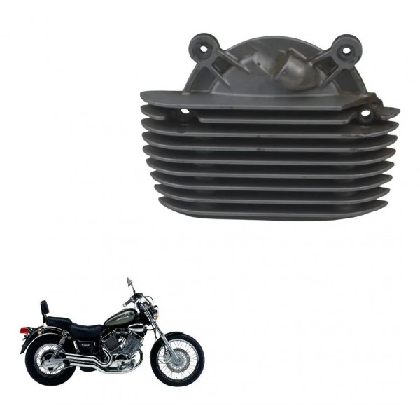 Tampa Cabeçote Traseiro Yamaha Virago Xv 535 94-02 Original Cinza-escuro