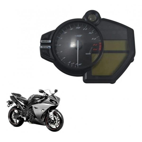 Painel (39.900 Km) Yamaha Yzf R1 09-15 Original