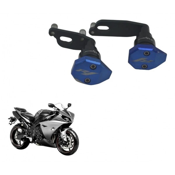 Par Slider Protetor Motor Mjracing C/det Yamaha Yzf R1 09-15