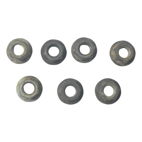 Kit Porca Escape Kawasaki Zx6r 08-12 Original