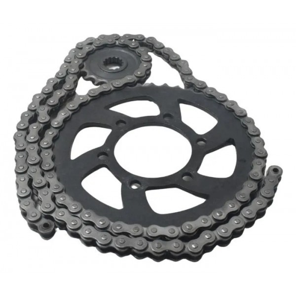 Kit Relação Paralelo S/ Emenda Kawasaki Zx6r 08-12 Cinza