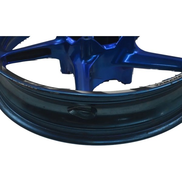 Roda Dianteira Yamaha Yzf R1 09-15 Original Azul