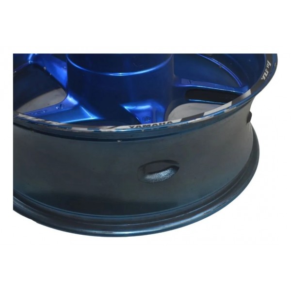 Roda Traseira Yamaha Yzf R1 09-15 Original Azul