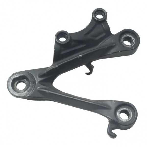 Suporte Pedaleira Dianteira Direita Kawasaki Zx6r 08-12 Orig Cinza-escuro