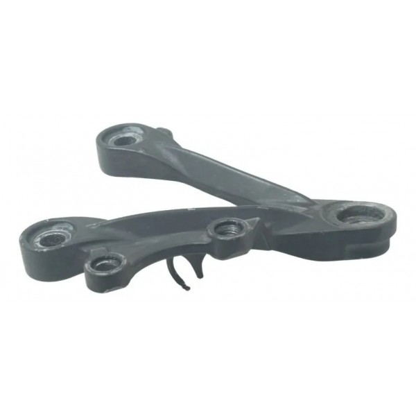 Suporte Pedaleira Dianteira Direita Kawasaki Zx6r 08-12 Orig Cinza-escuro