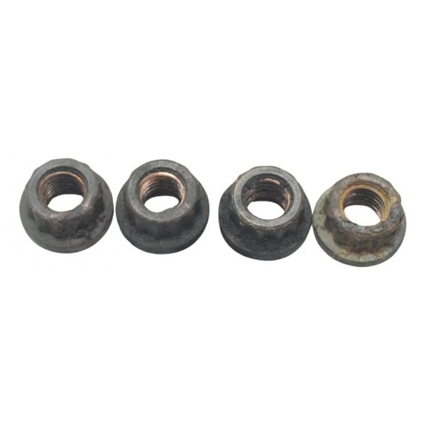 Kit Porca Escape Bmw F 750 Gs 18-22 Original Metálico (oxidado)